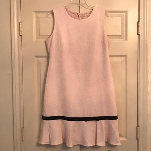 Karl Lagerfeld Sleeveless Flounce Hem Dress